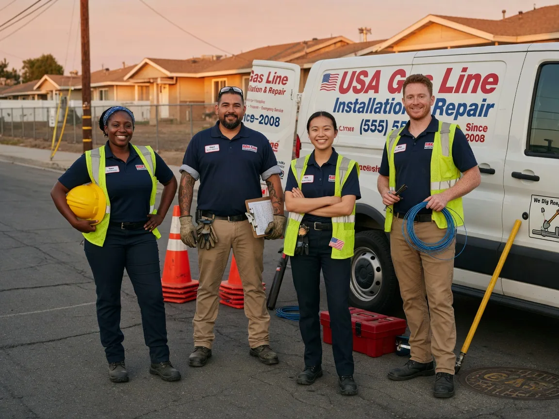 Gas Line Installation company in Whitakers, NC